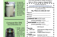 Register for the Compost Bin & Rain Barrel Sale! May 20th and June 9th!