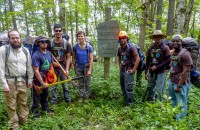 America's Great Outdoors--group photo in Cherokee